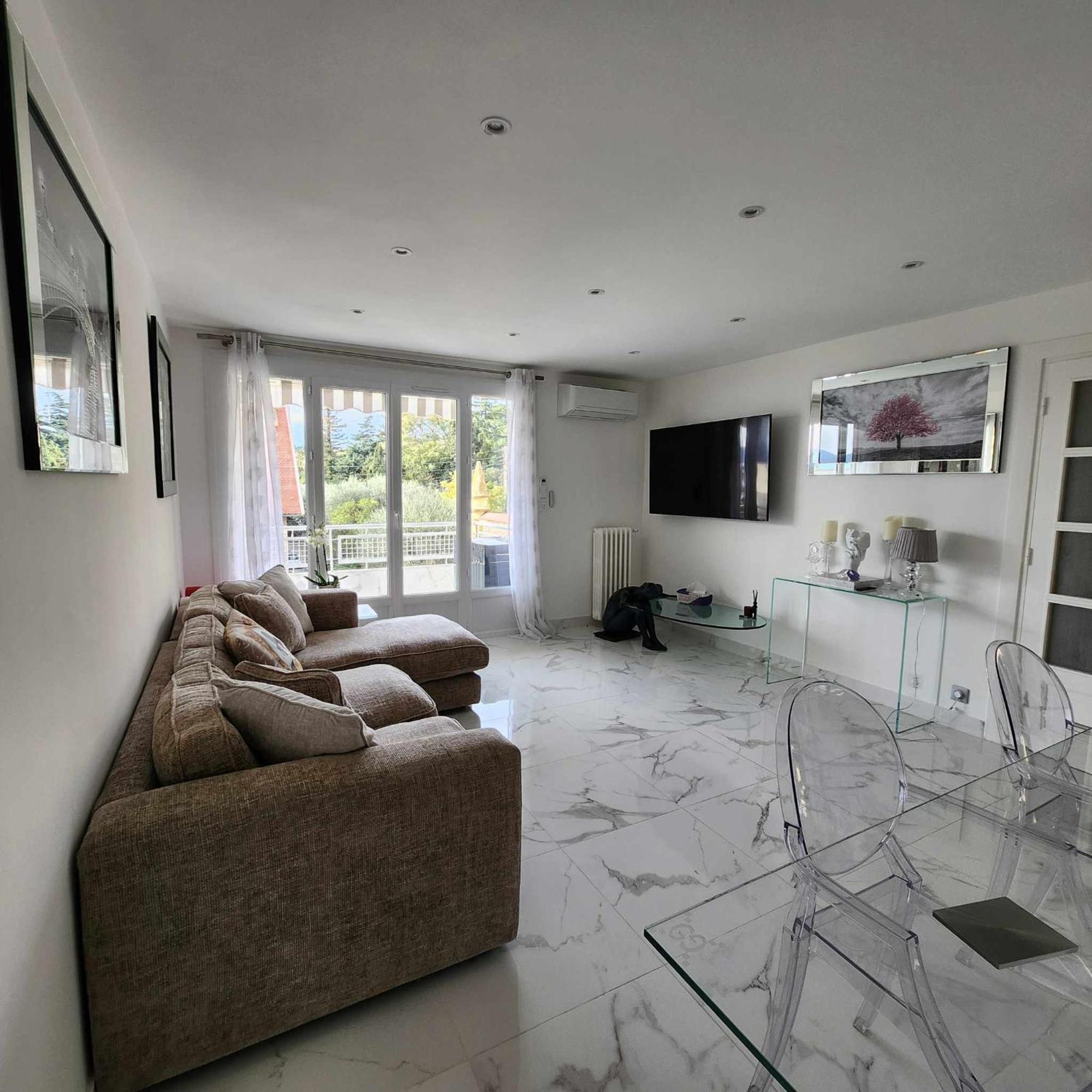 Victoria - Dr Picaud - 3 Pieces Avec Climatisation - 5 Min Des Plages Apartment Cannes